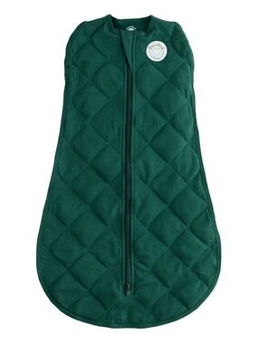 Dreamland Baby GUC Weighted Sleep Swaddle Sack Infant Green Cotton 0-6 Months